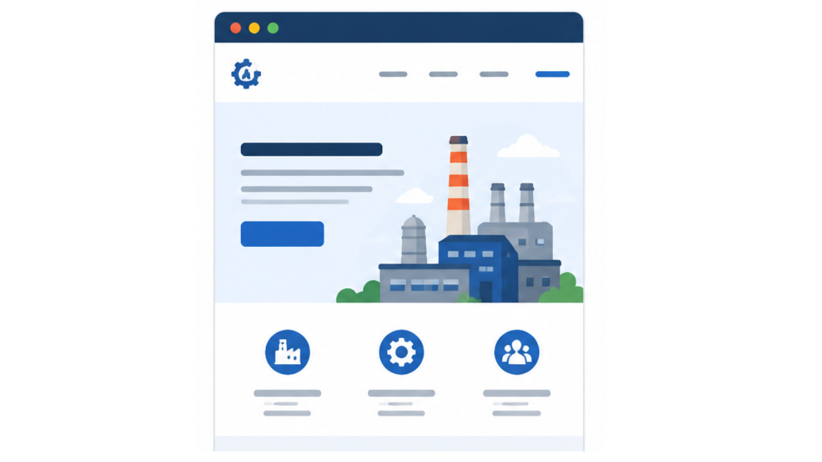 Jasa Pembuatan Website Company Profile Industri di Jakarta